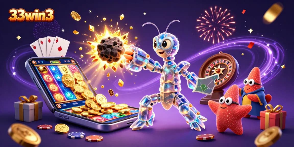 Engage in thrilling gameplay with 33win3, where cosmic samurai and vibrant slots collide.