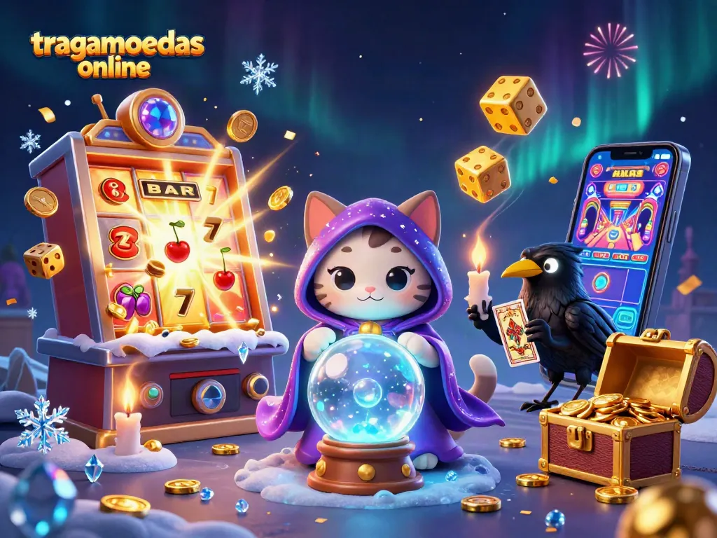 Gana en tragamonedas online con la mística y emoción de un casino virtual envolvente.
