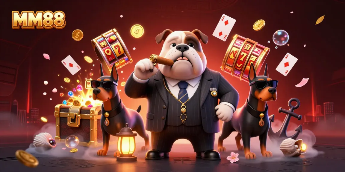 Experience the casino vibes with MM88 as you spin colorful slots and win treasures!