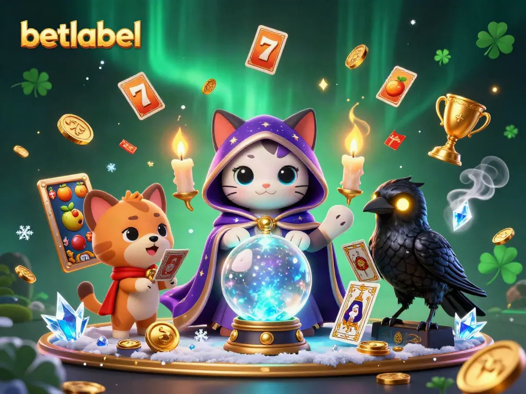 Experience the thrill of betting at Betlabel with dynamic slots and a mystical ambiance.