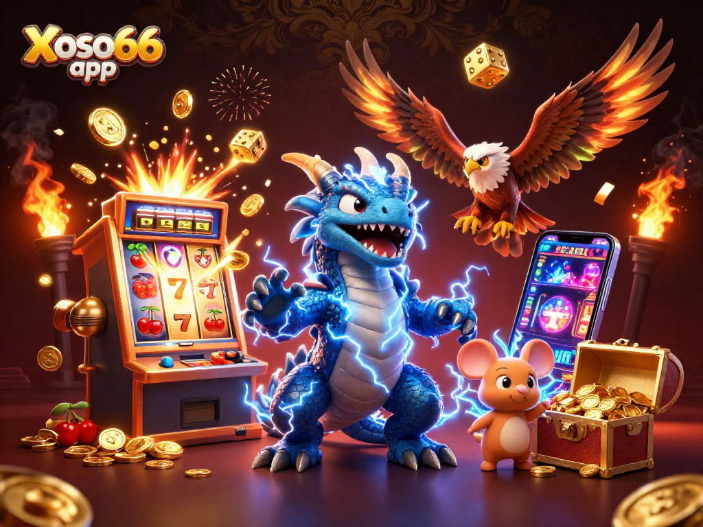 Xoso66 app offers thrilling gaming experiences featuring vibrant dragons and jackpots, perfect for casino enthusiasts.