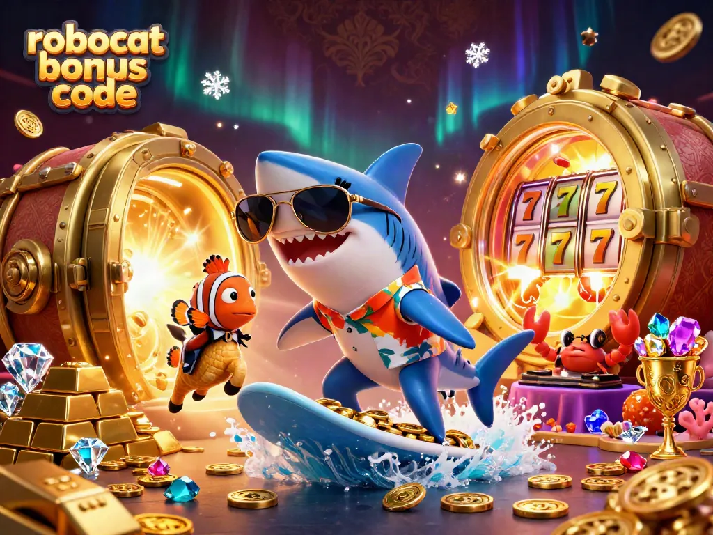 Surf the waves of fortune with the robocat bonus code for thrilling casino benefits.