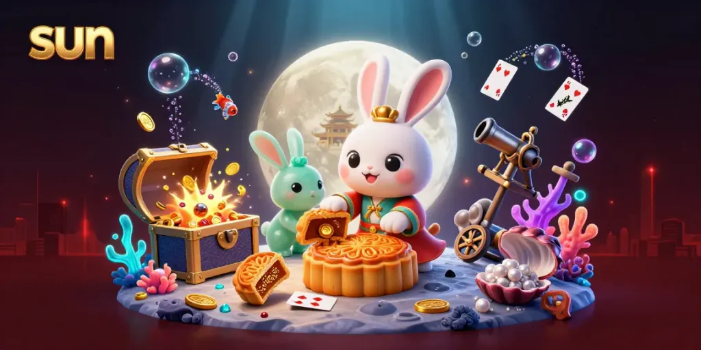 Sun-themed online casino illustration capturing players enjoying games amidst vibrant visuals.