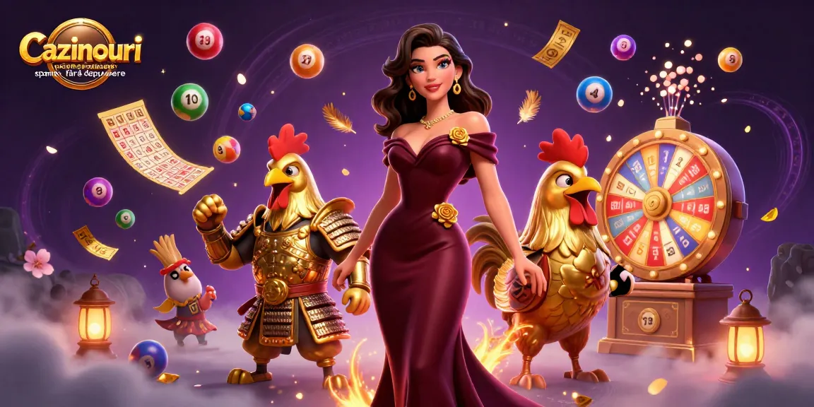 Cazinouri online spania fără depunere offers stunning lottery elements with a glamorous woman and a golden warrior.